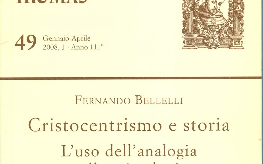 recensione di Bellelli-cristocentrismo-storia-analogia-Balthasar